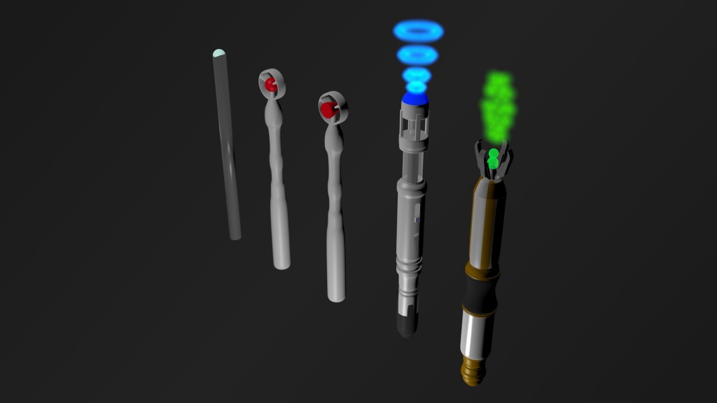 The Doctor's Sonic Screwdrivers preview image 1